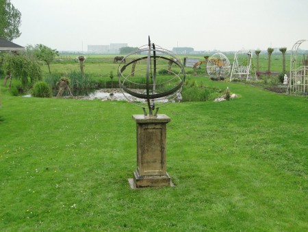 Hier staat die dan "de zonnewijzer"